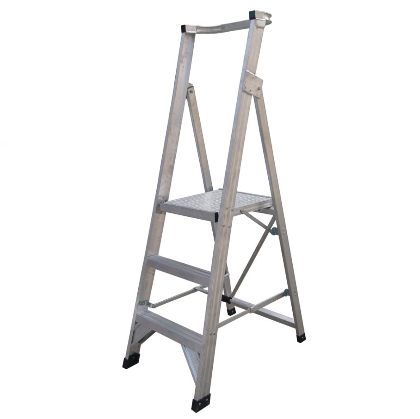LadderMenn Aluminium Heavy Duty Platform Ladder